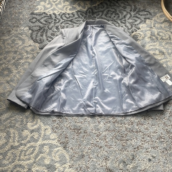 Sears Blazers That Fit Vintage Two Piece Suit Gray 16 - Picture 3 of 10